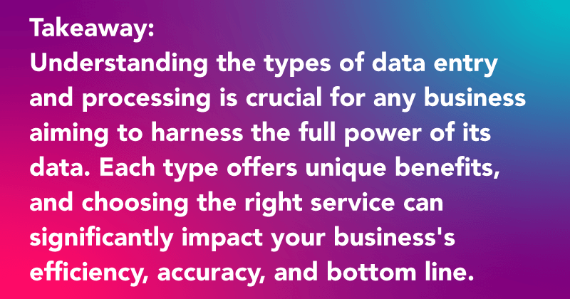 data processing services for small businesses