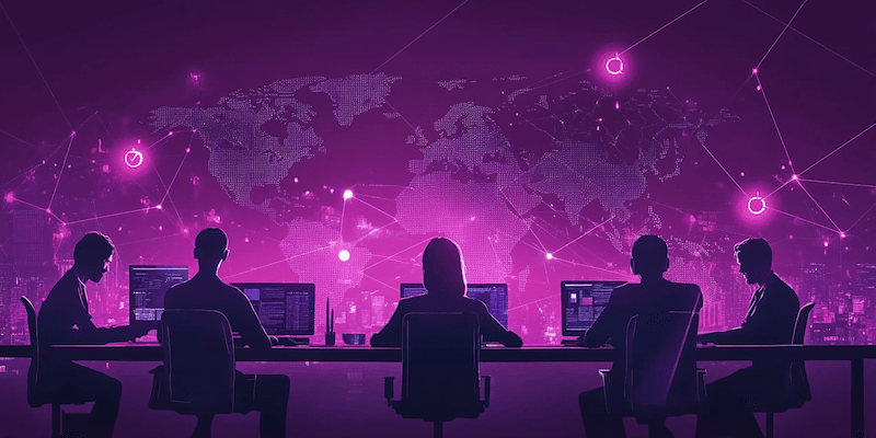 Virtual recruiters accessing global talent pools